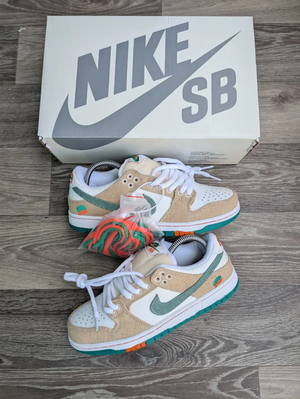 Nike SB Dunk Low Beige Green (Hemp)