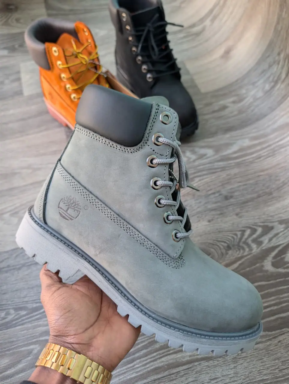 Timberland 6-Inch Premium Boot Grey