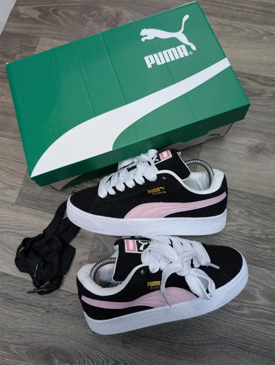 Puma Smash – Black Pink