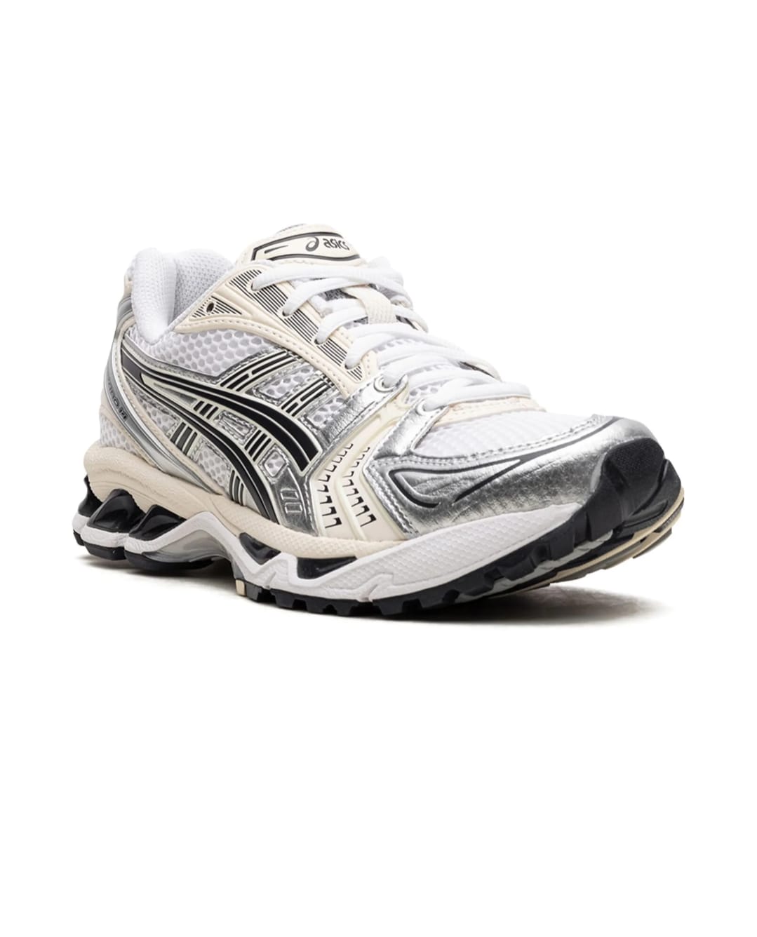 ASICS GEL-Kayano 14 White Black Silver