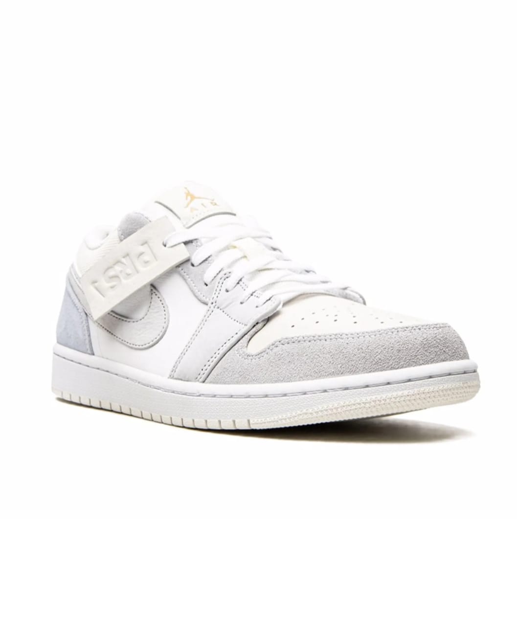 Air Jordan 1 Low SE Craft – White / Light Grey