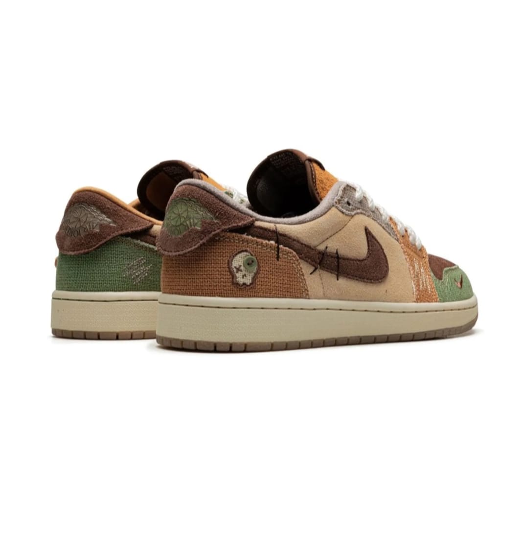 Nike Low Patchwork Brown Green - - House of Feet Kenya thumbnail 4