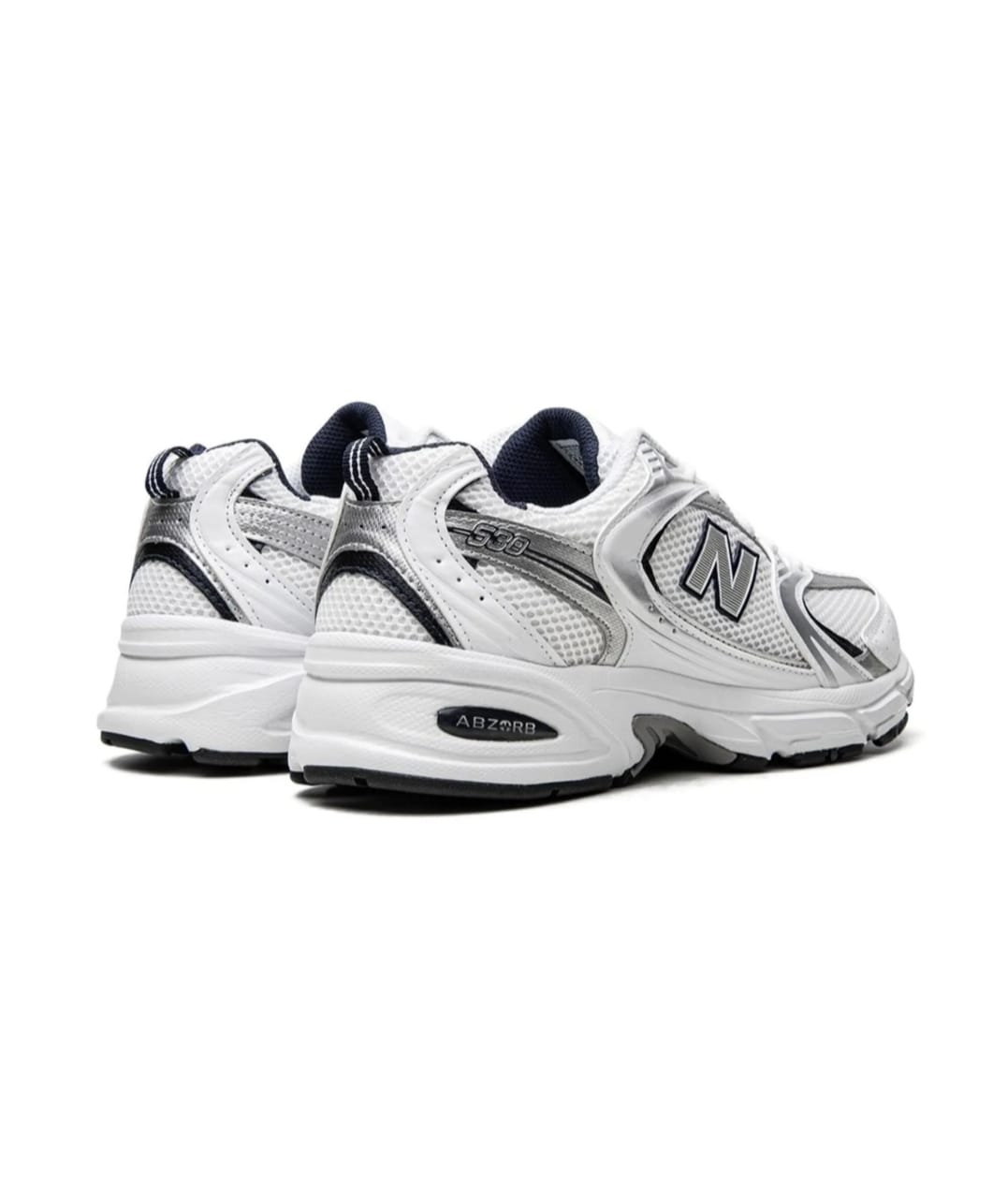 New Balance 530 White Silver